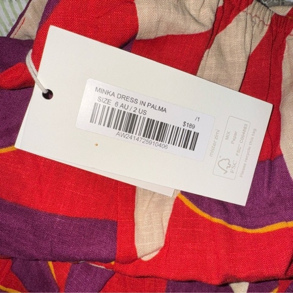 MISTER ZIMI • Minka One Shoulder Floral Print Dress In Palma - Picture 7 of 7